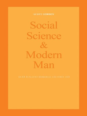 cover image of Social Science and Modern Man